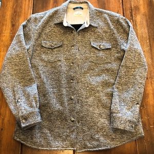 Marine Layer Rainier Shacket Shirt Jacket Size L
